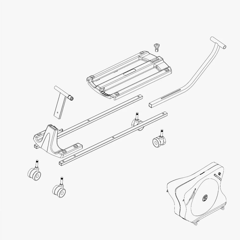 Scicon Telaio interno borsa Aerocomfort Road/Tri 3.0 Vendita Calda