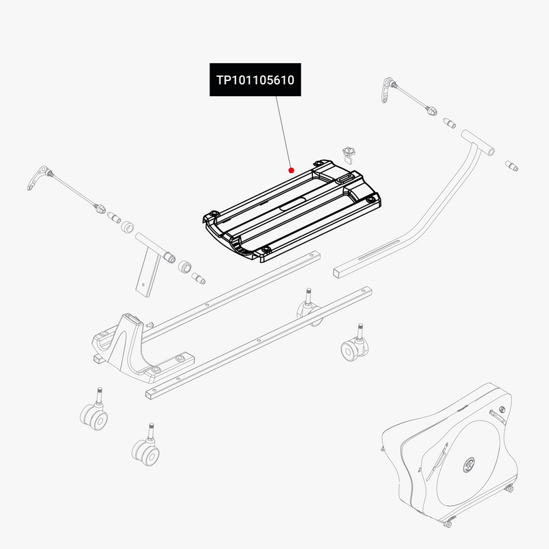 Scicon Base anteriore borsa Porta bici Aerocomfort Italia