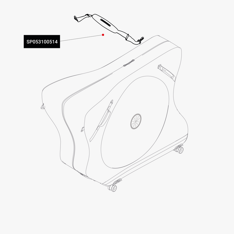 Scicon Cinghia a tracolla per borsa porta bici Nera Negozi Online