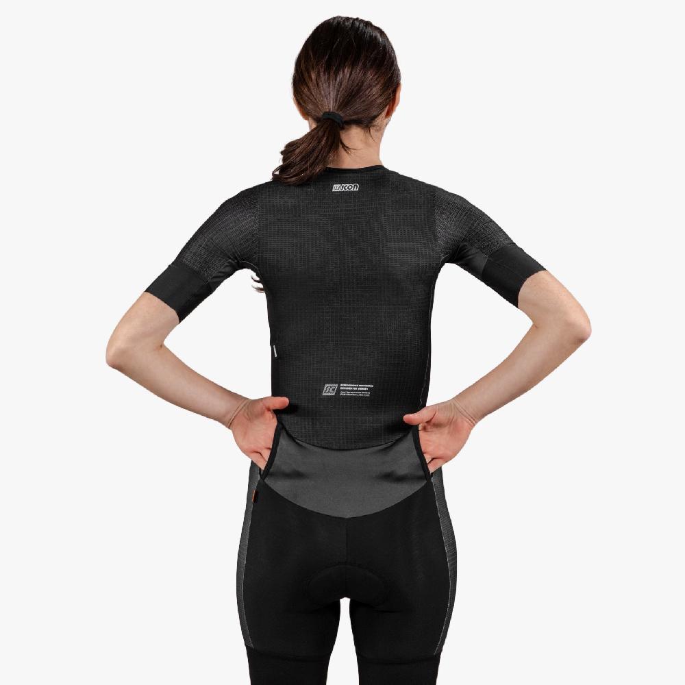 Scicon Body da Triathlon maniche corte donna Nero 50% di sconto per tempo limitato