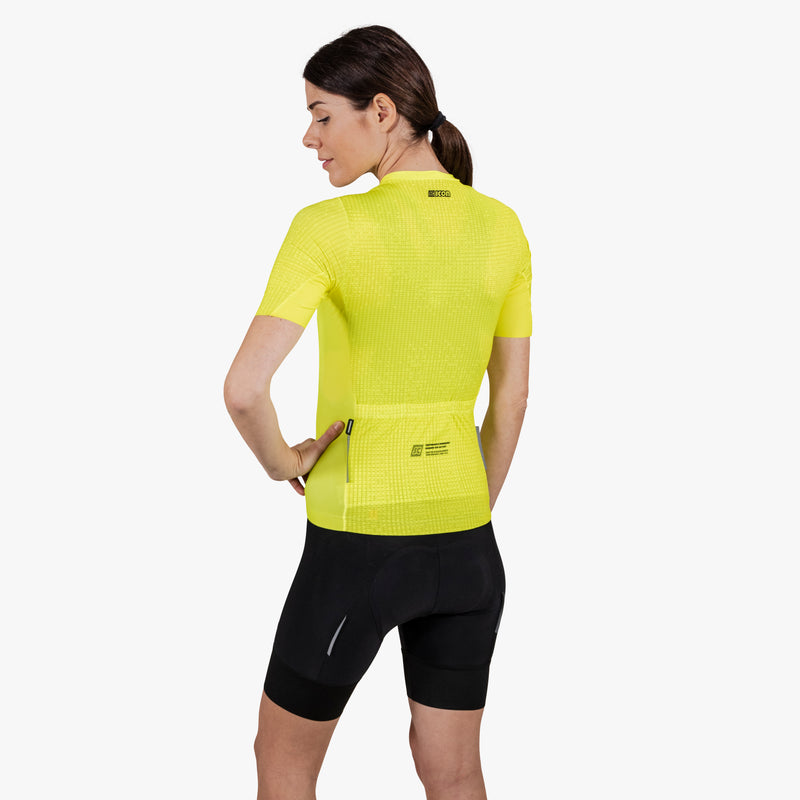 Scicon Maglia Ciclismo Donna 9.5- X-Over Gialla Sconto