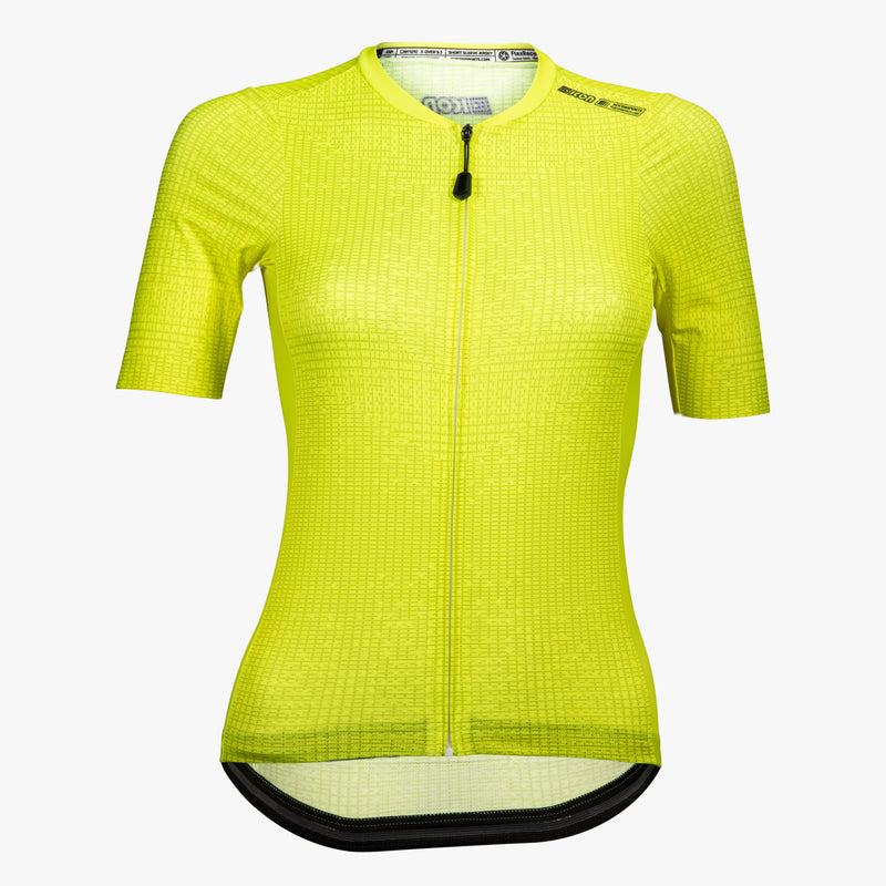 Scicon Maglia Ciclismo Donna 9.5- X-Over Gialla Sconto