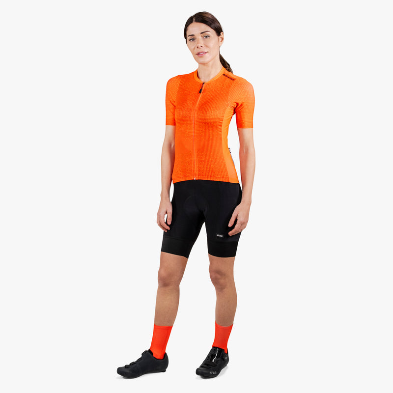 Scicon Maglia Ciclismo Donna 9.5- X-Over Arancione In Vendita