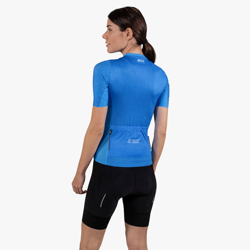 Scicon Maglia Ciclismo Donna 9.5- X-Over Ciano Saldi