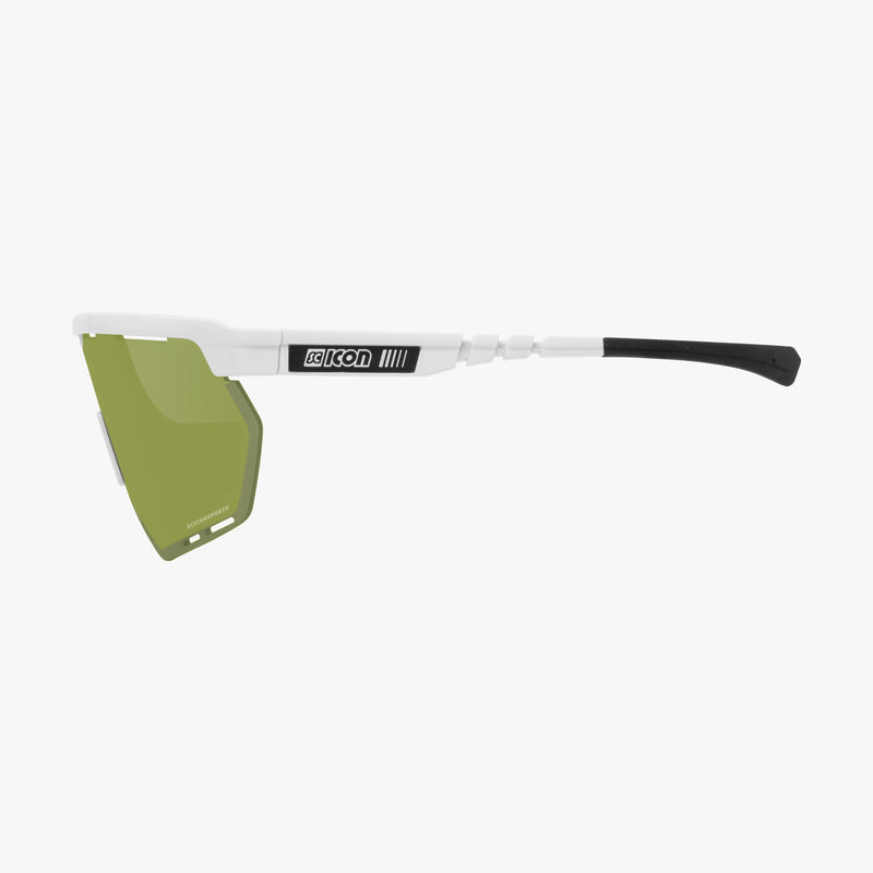 Scicon Occhiali Sportivi Aerowing Bianco/Verde Nuova