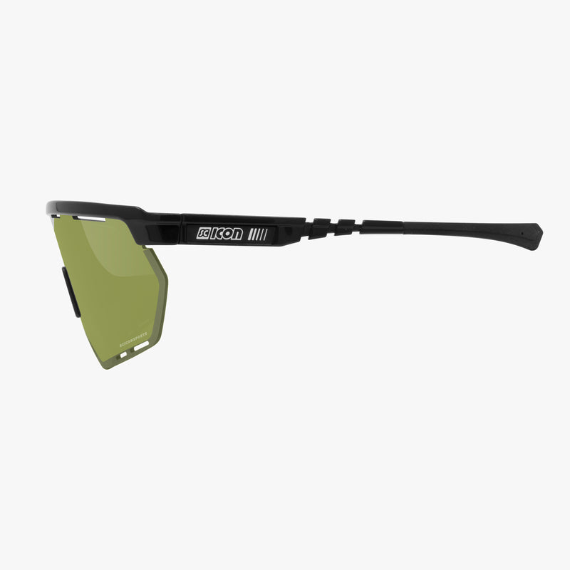 Scicon Occhiali Sportivi Aerowing Nero/Verde Moda