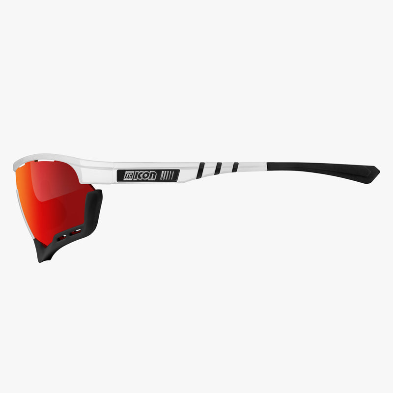 Scicon Aerotech XXL Occhiali Sportivi Bianco/Rosso Economico