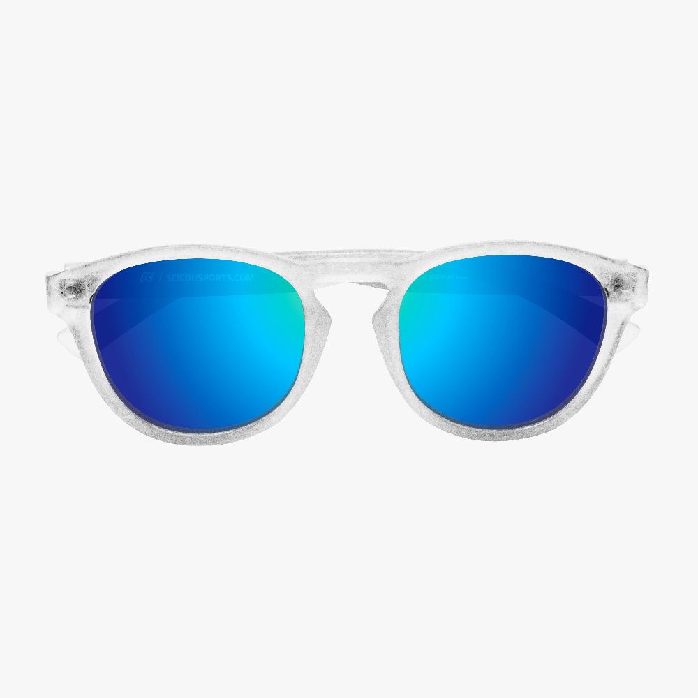 Scicon Occhiali da sole Protom Bianco/Lenti Blu Specchiate Vendita Calda