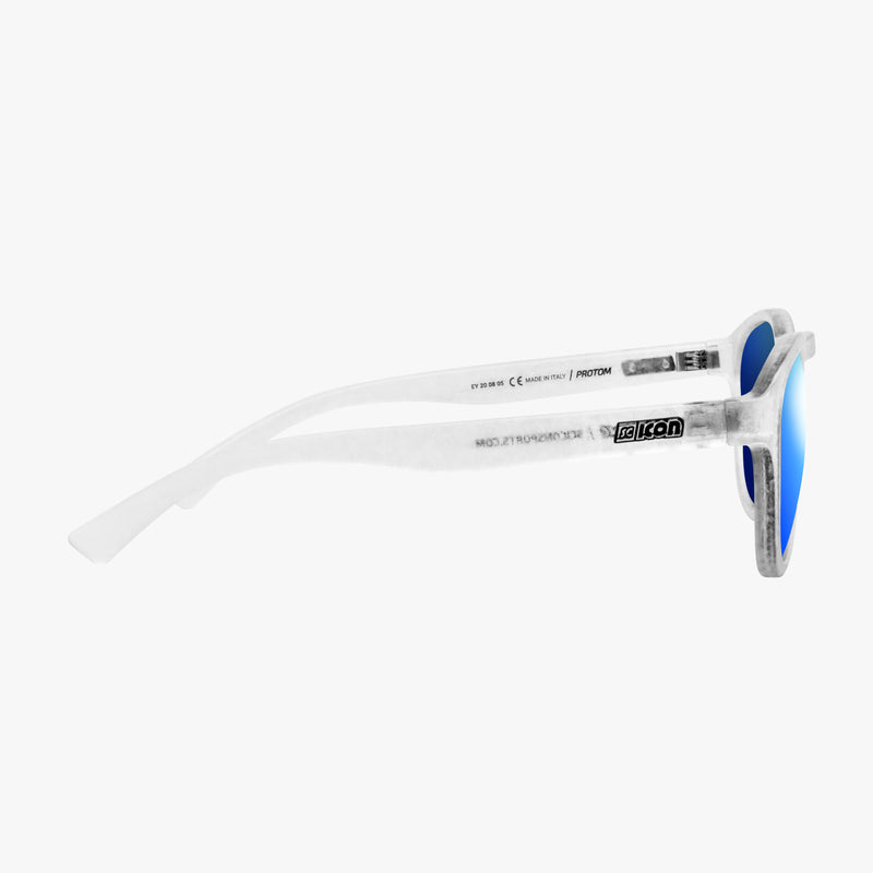 Scicon Occhiali da sole Protom Bianco/Lenti Blu Specchiate Vendita Calda
