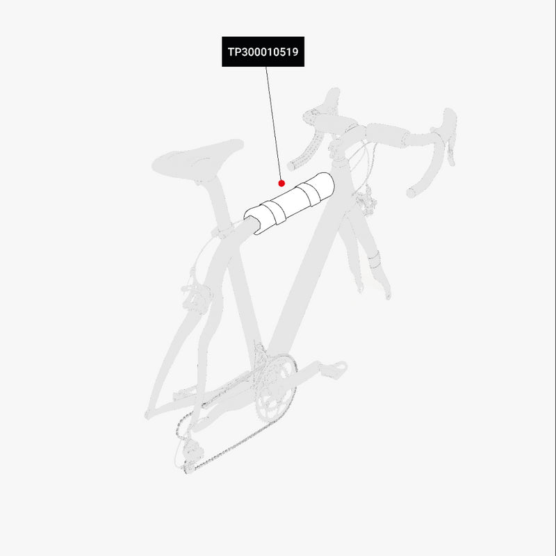 Scicon Tubo Protezione Telaio Bici Nero Spedizione Gratuita