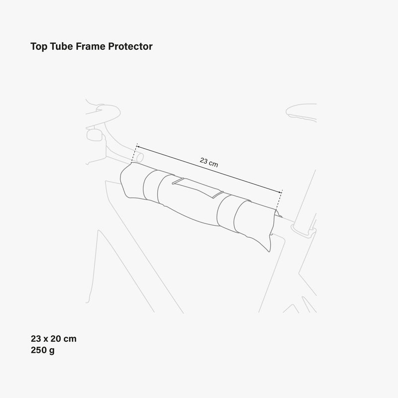 Scicon Tubo Protezione Telaio Bici Nero Spedizione Gratuita