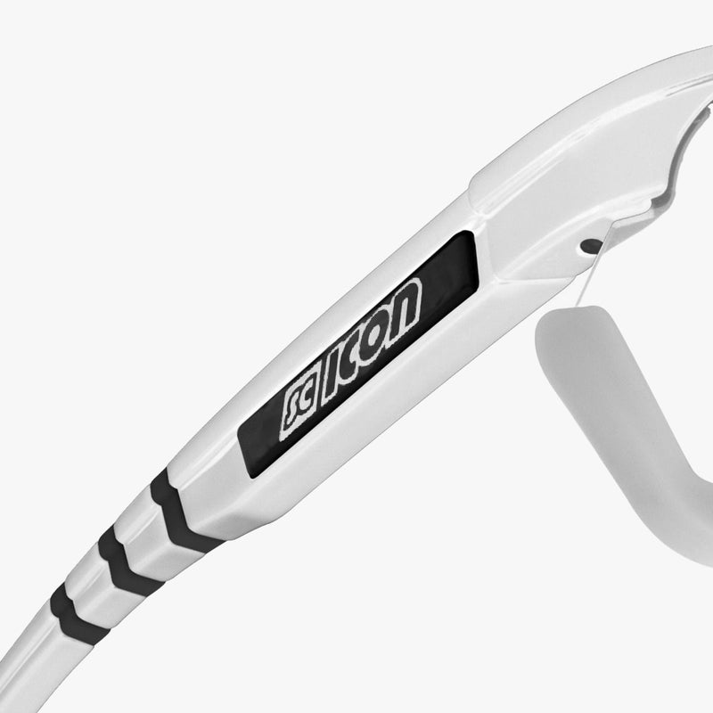 Scicon Logo in metallo per occhiali Scicon Nero/Bianco Saldi