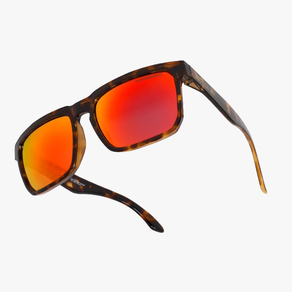 Scicon Occhiali da sole Gallio Tartarugato/Rosso Sconto