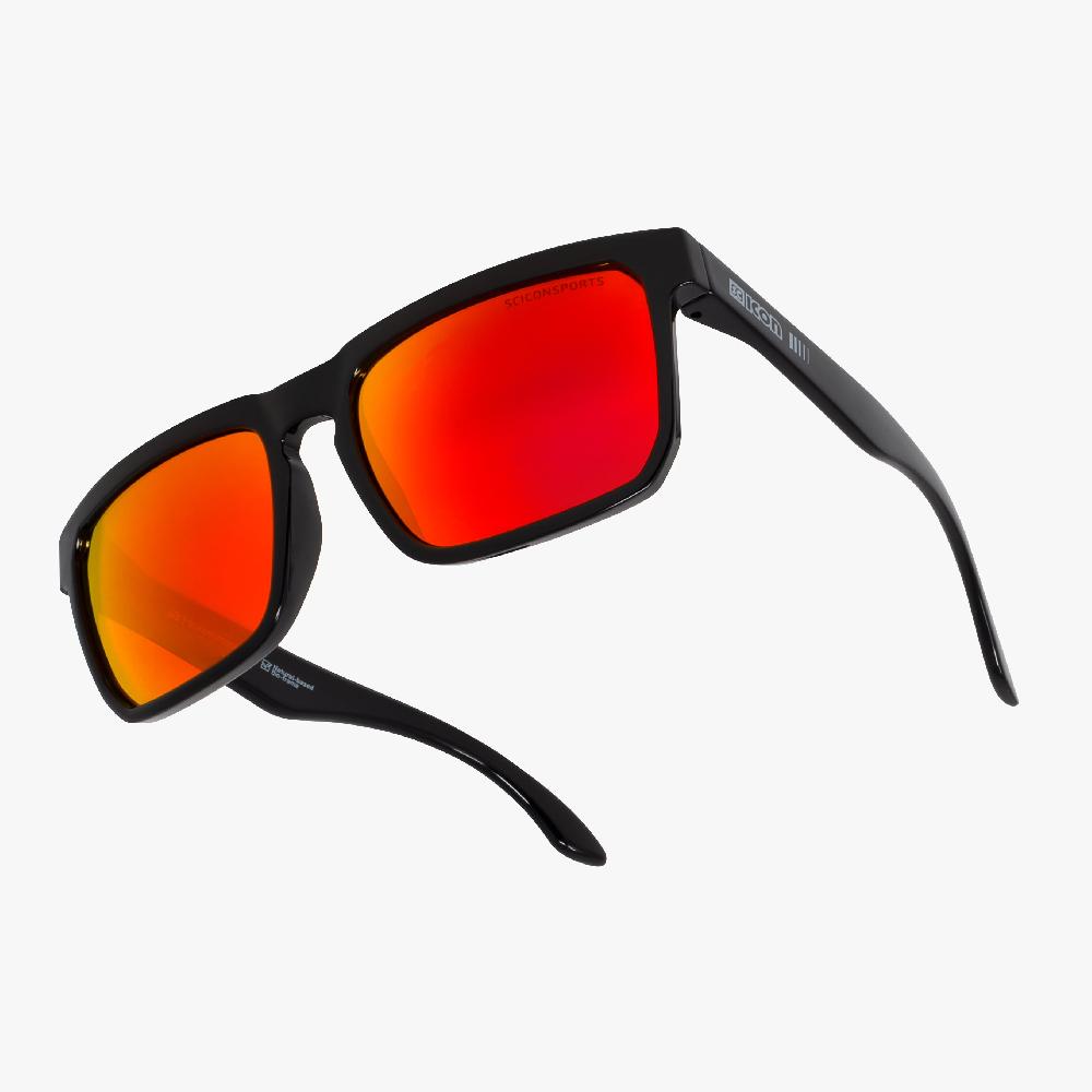 Scicon Occhiali da sole Gallio Nero/Rosso Offerta