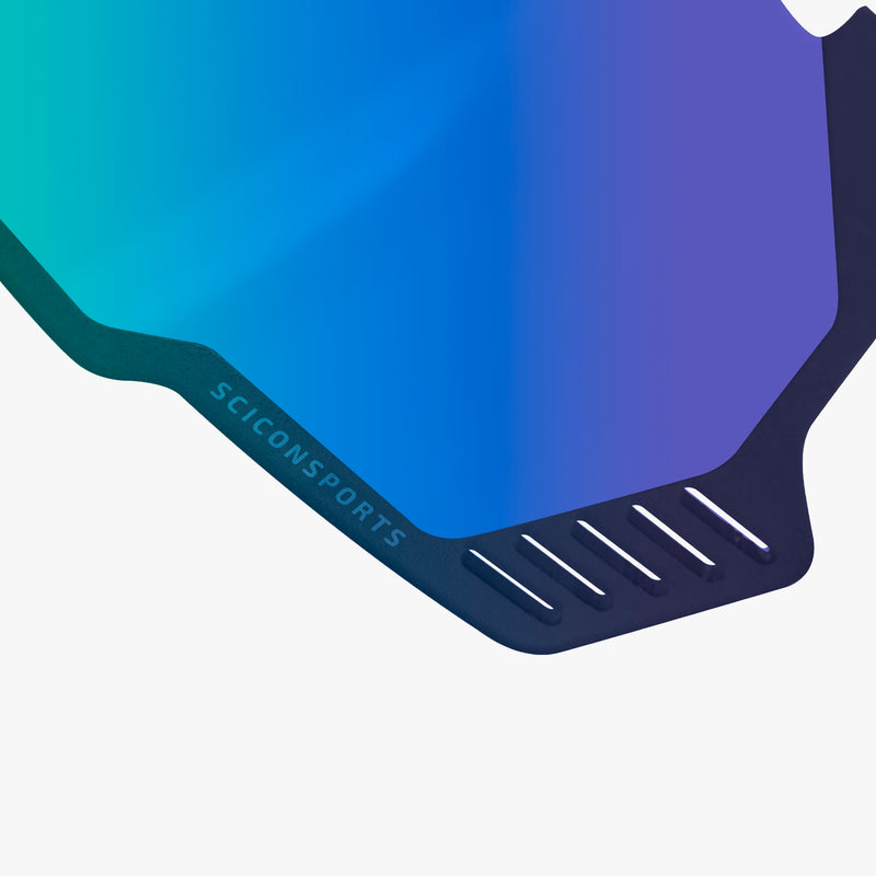 Scicon Aeroshade Kunken Lente di ricambio Blu Nuovo