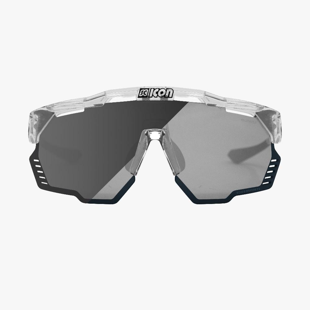 Scicon Aeroshade Kunken Occhiali Ciclismo Cristallo/Argento Novità