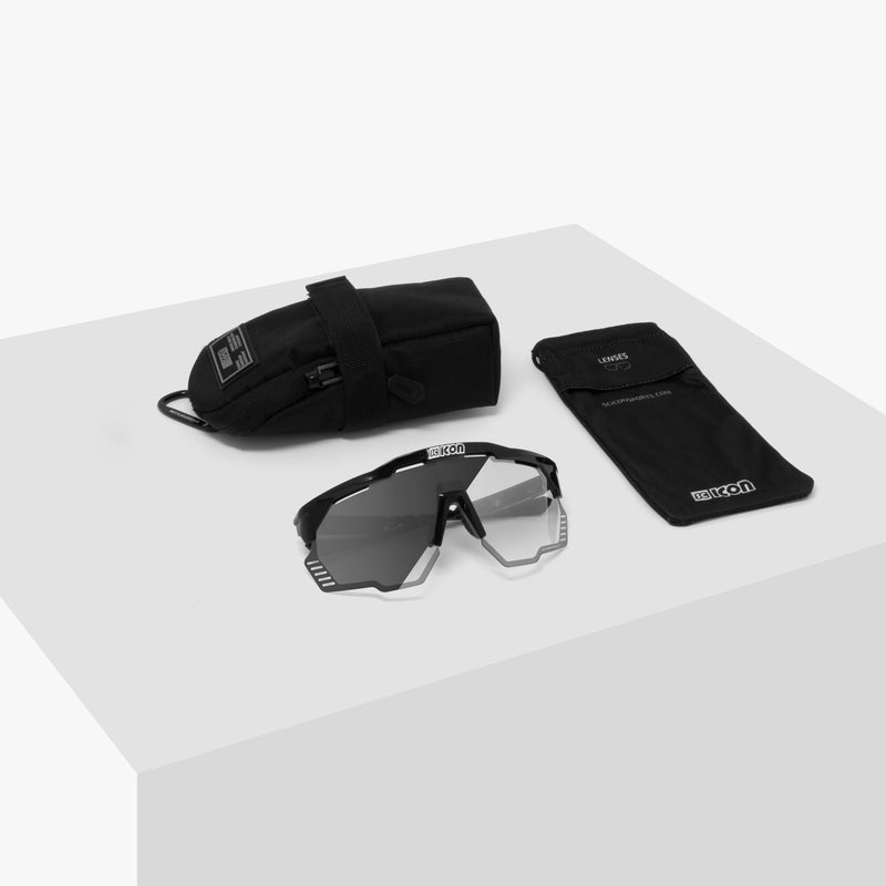 Scicon Aeroshade Kunken Occhiali Ciclismo Cristallo/Argento Novità