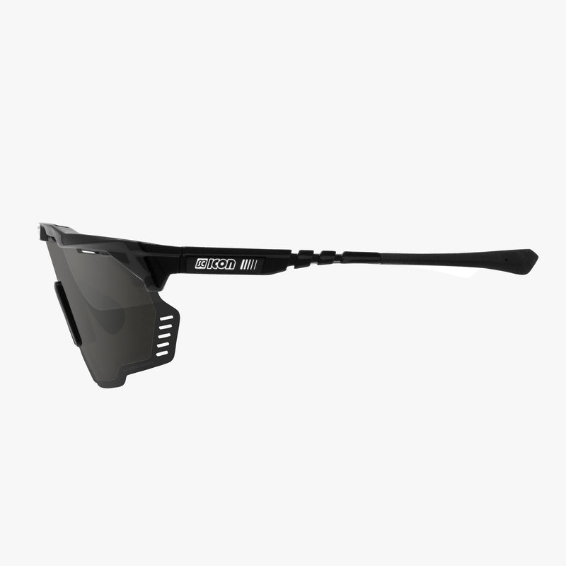Scicon Aeroshade Kunken Occhiali Ciclismo Nero/Argento Offerta Anniversario