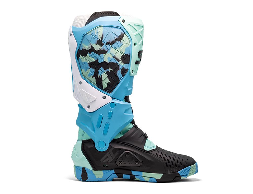 Sidi CROSSAIR X - messy - cyan / Regular / 39 Convenienza