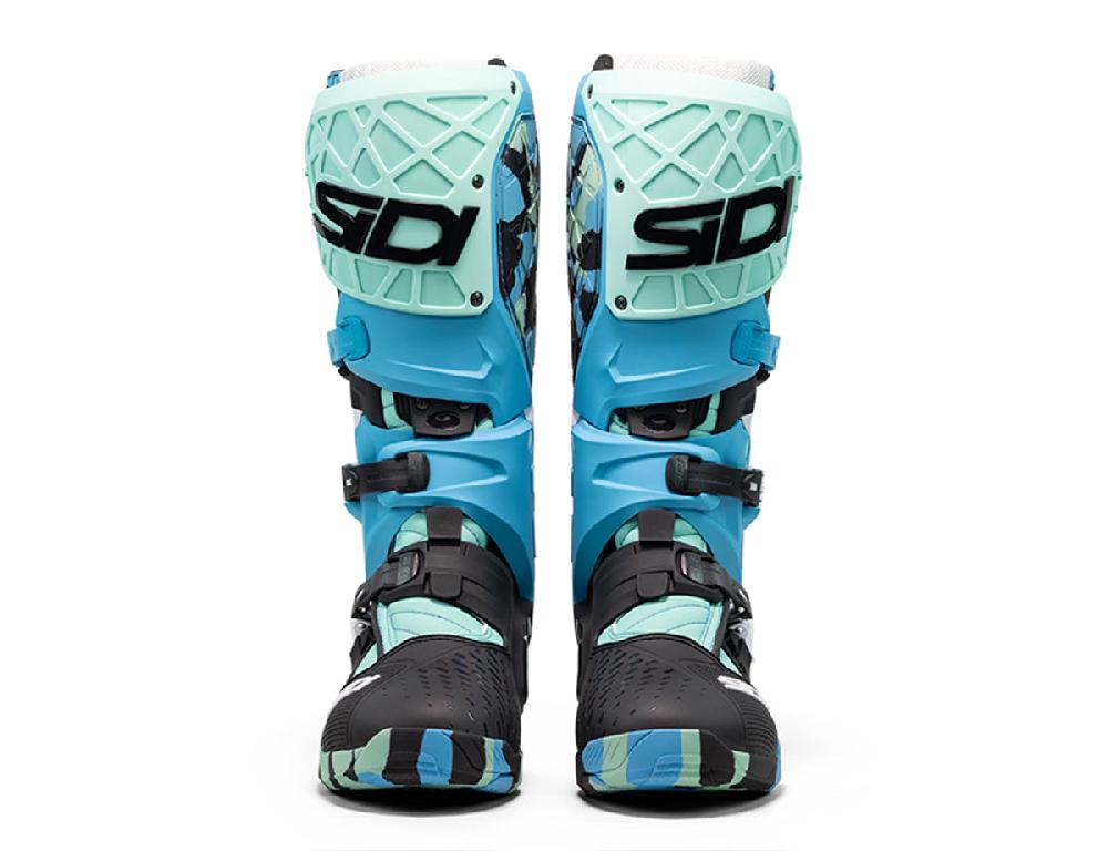 Sidi CROSSAIR X - messy - cyan / Regular / 39 Convenienza