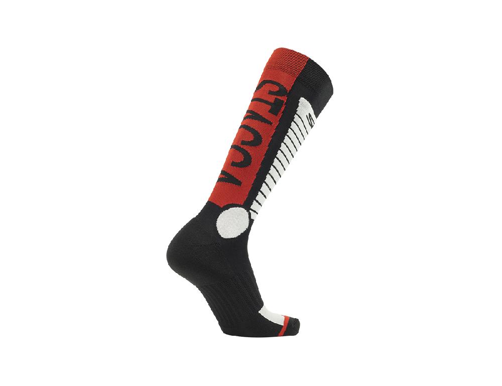 Sidi CALZINI RAPIDUS - black/grey/red / Regular / 48/50 Saldi Di Fabbrica