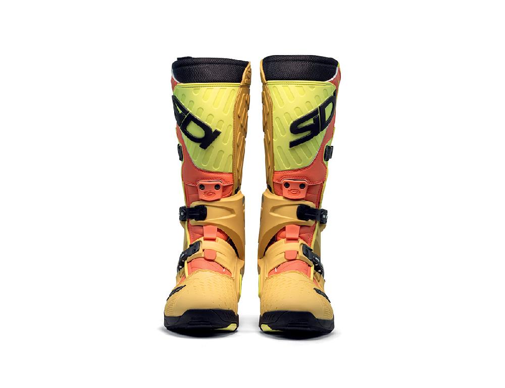Sidi CROSSAIR - gold - lime / Regular / 37 Prezzo Ridotto