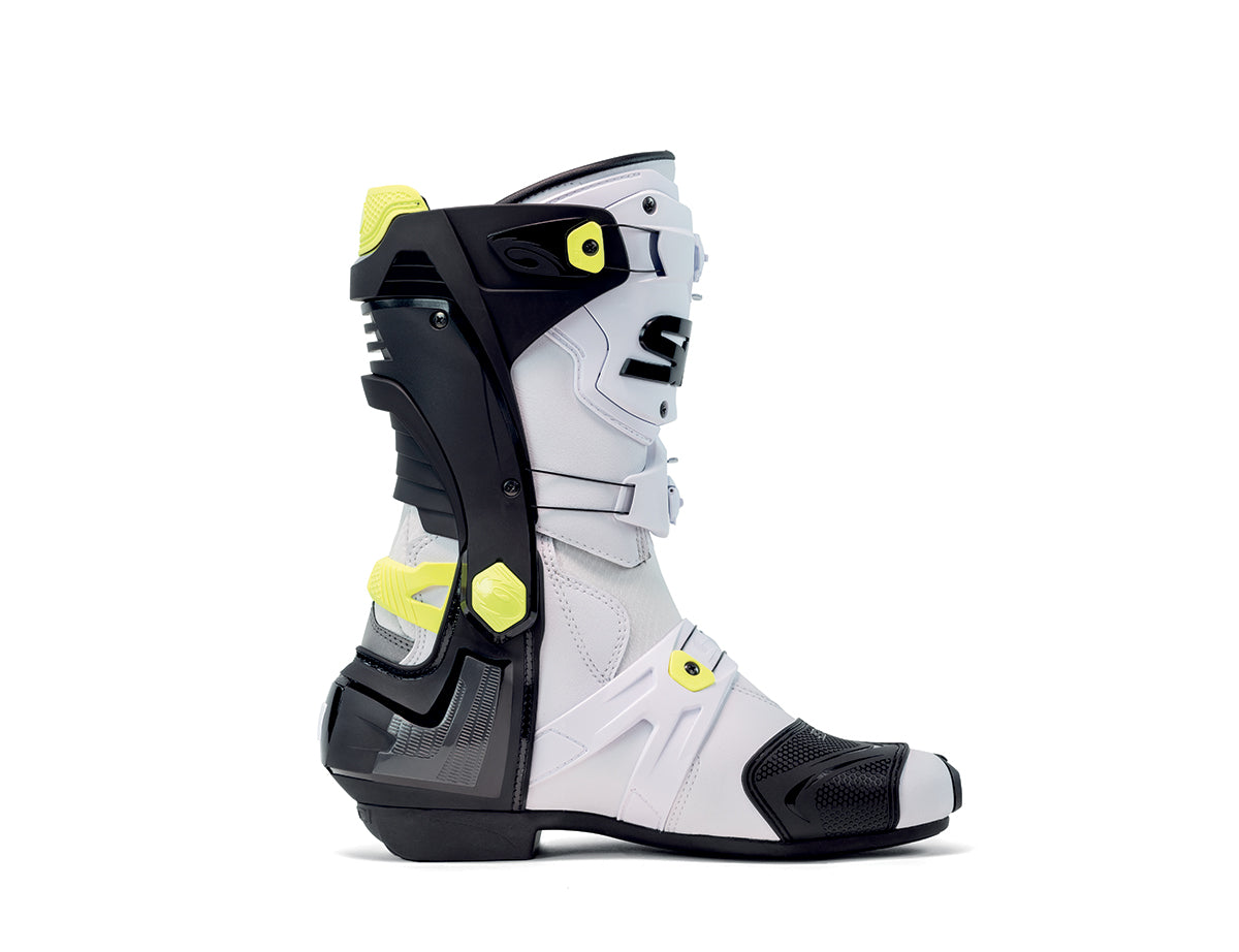 Sidi REX - white - black - yellow / Regular / 39 In Vendita