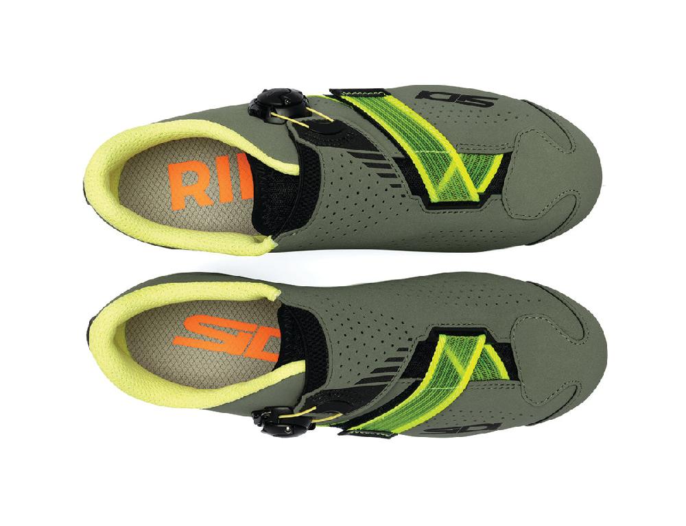 Sidi MTB AERTIS - military - yellow / Regular / 36 In Saldo