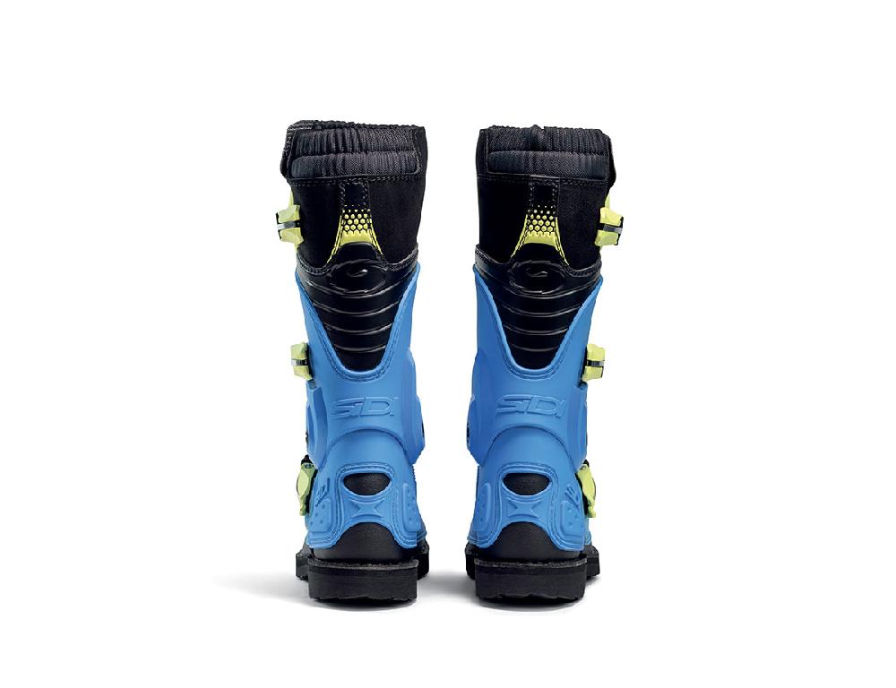 Sidi FLAME - light blue - lime - black / Regular / 32 Saldi
