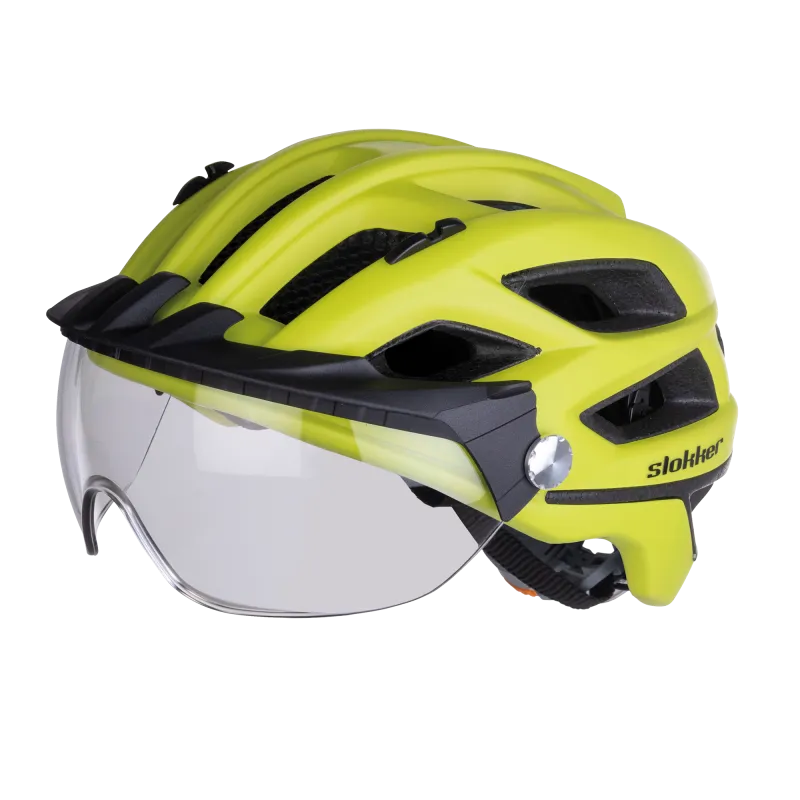 Slokker Casco da bici con visiera Penegal In Linea
