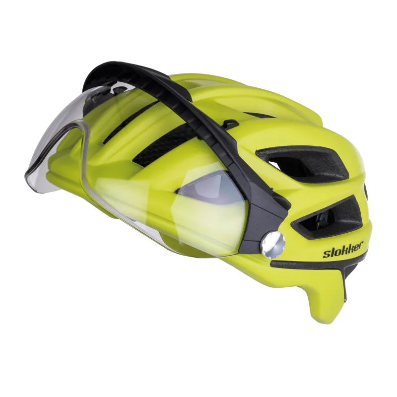 Slokker Casco da bici con visiera Penegal In Linea