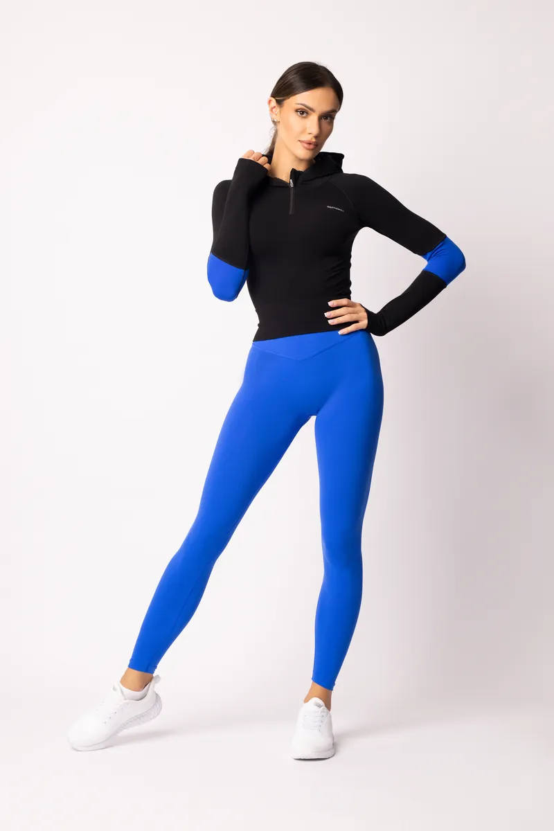 Spaio SPAIO FELPA ADAPT – DOUBLE COLOUR COBALT/BLACK Italia