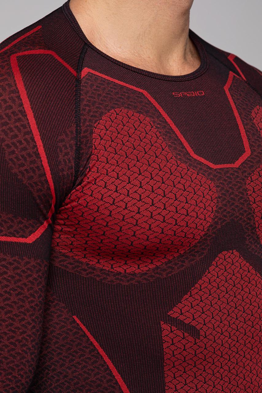 Spaio SPAIO MAGLIETTA TERMOATTIVA "ADRENALINE" UOMO NERO/ROSSO Online