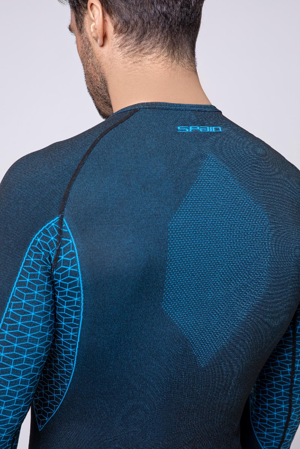 Spaio SPAIO M/L MAGLIA BREEZE UOMO NERO/BLU Saldi Di Fabbrica