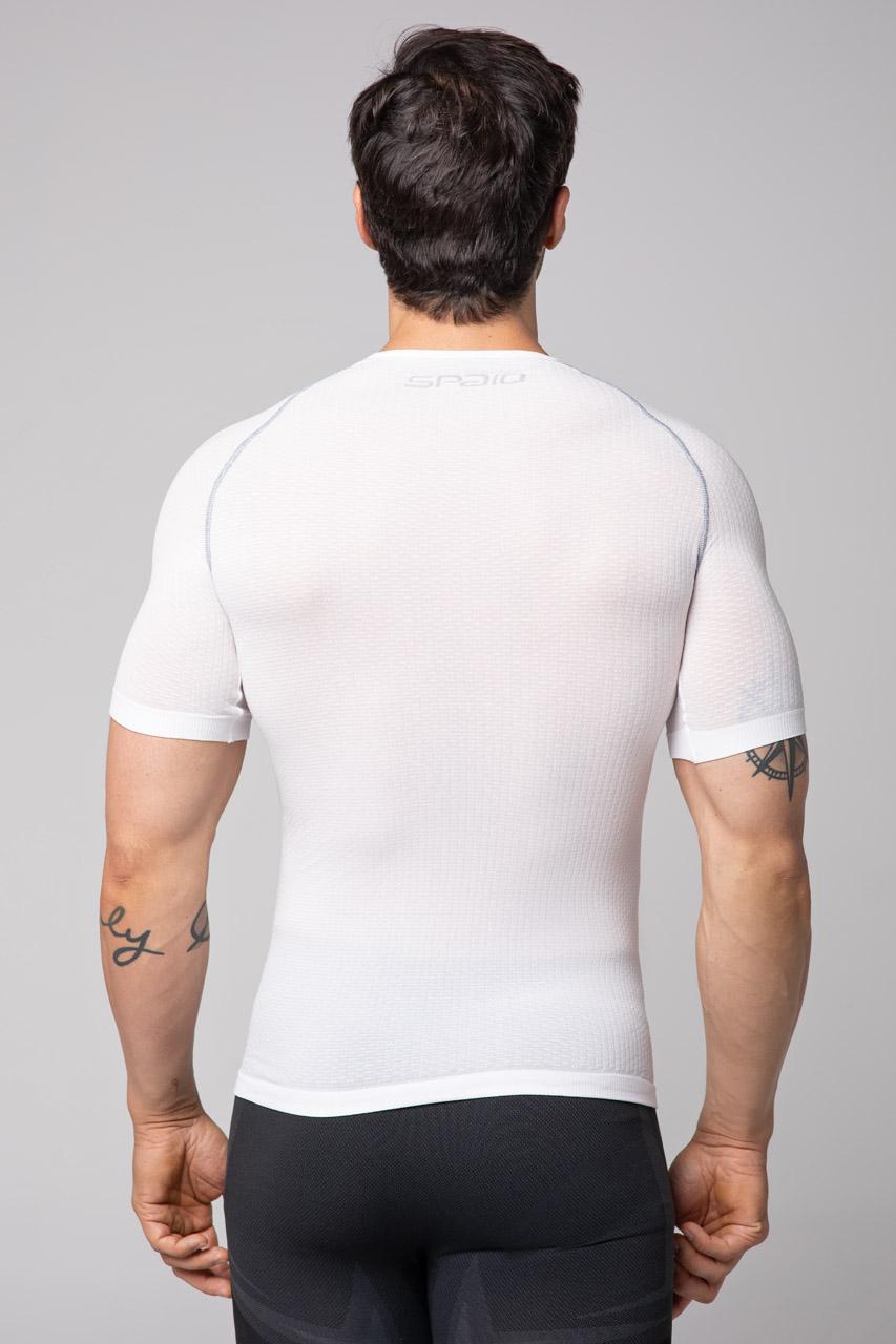 Spaio SPAIO CAMICIA TERMOATTIVA CON MANICHE CORTE BREATH BIANCO In Saldo