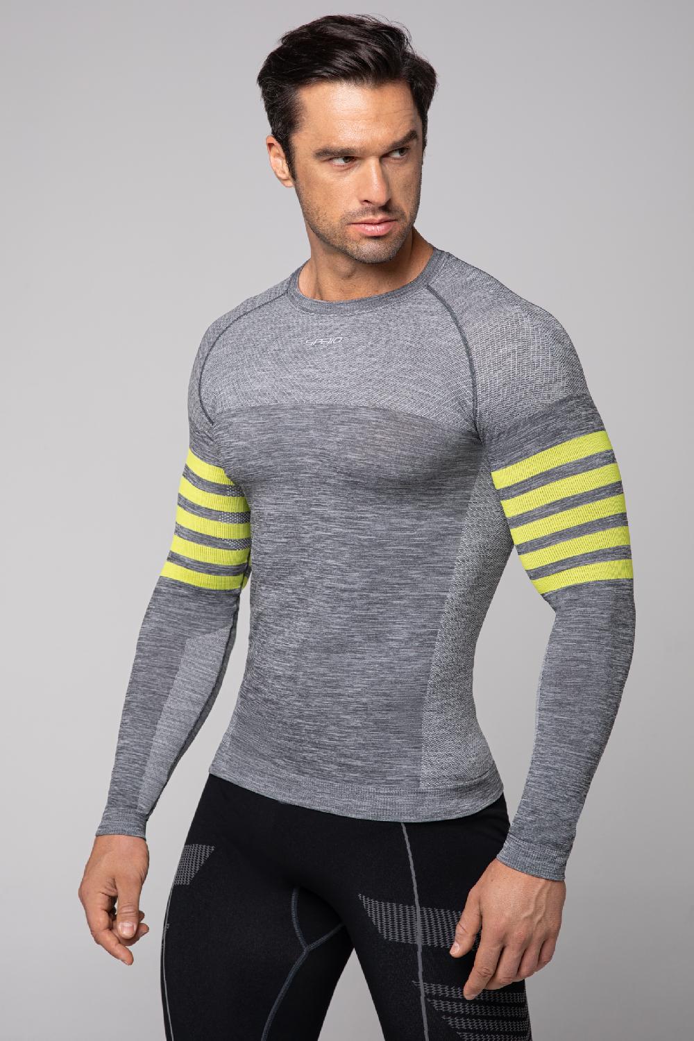 Spaio SPAIO MAGLIA M/LTERMOATTIVA "RUN" NEW GREY Moda