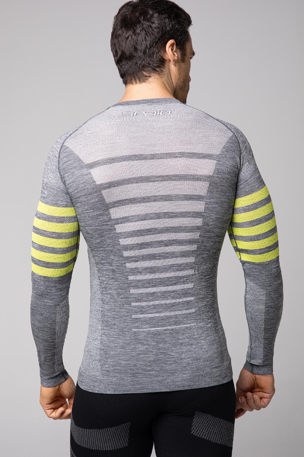 Spaio SPAIO MAGLIA M/LTERMOATTIVA "RUN" NEW GREY Moda