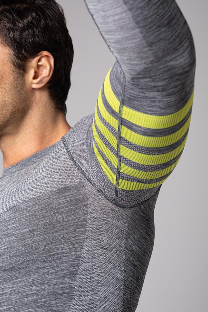 Spaio SPAIO MAGLIA M/LTERMOATTIVA "RUN" NEW GREY Moda