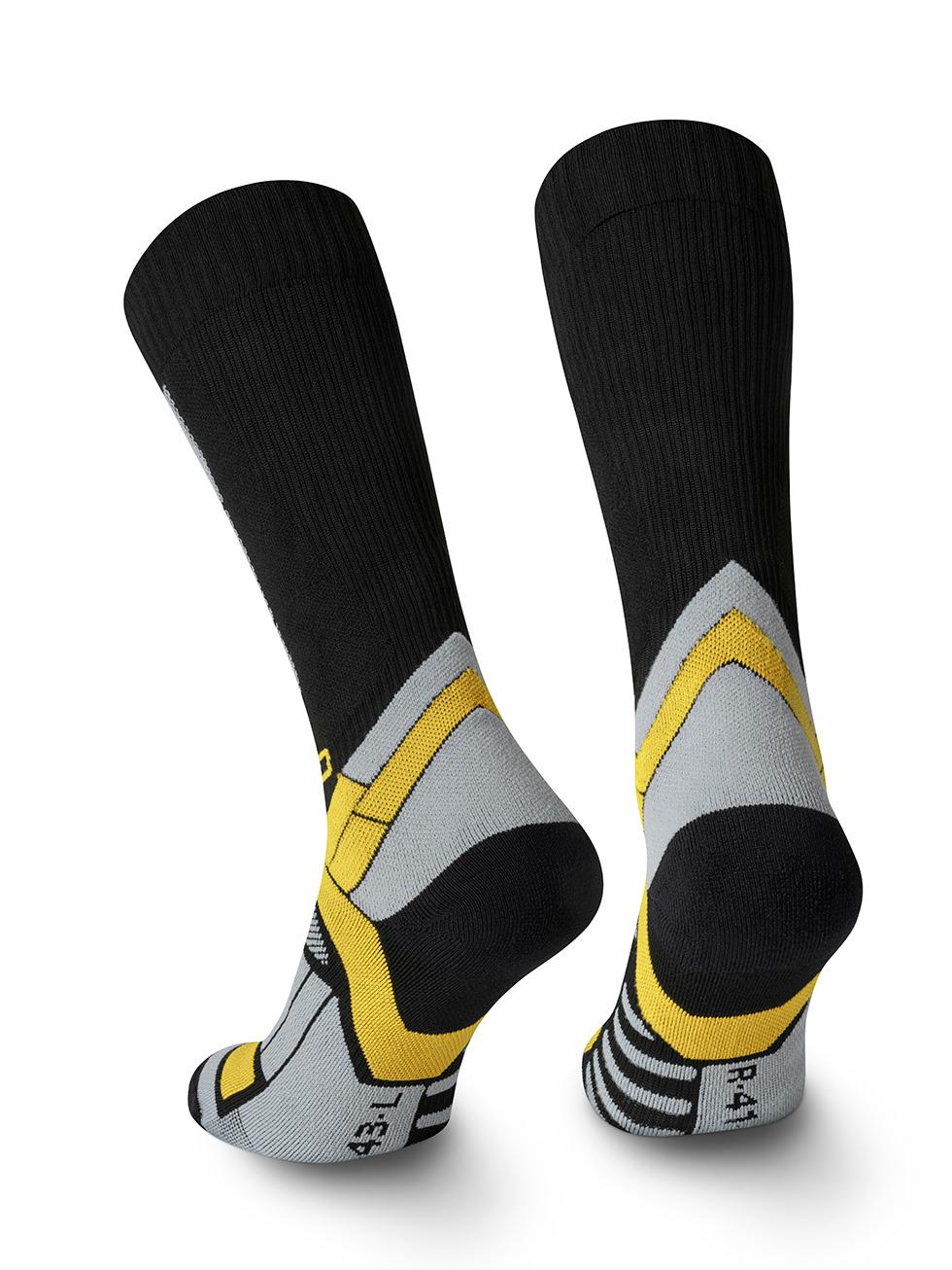 Spaio SPAIO CALZE DA SCI THERMO-EVO 02 BLACK/YELLOW Soddisfazione Garantita