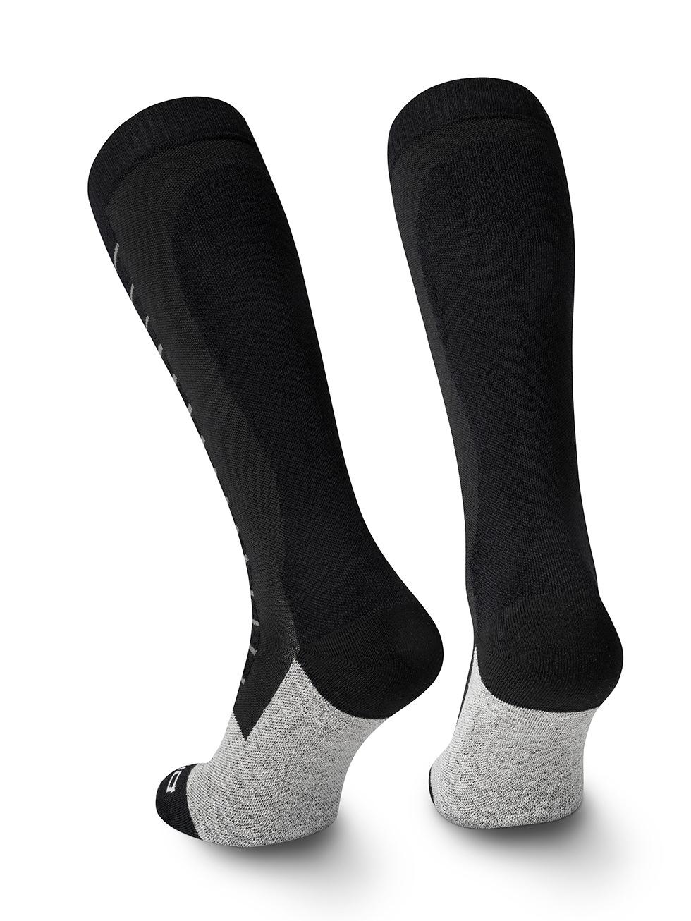 Spaio SPAIO calze da sci compressive FIERCE BLACK/WHITE/GREY Fino Al -60%