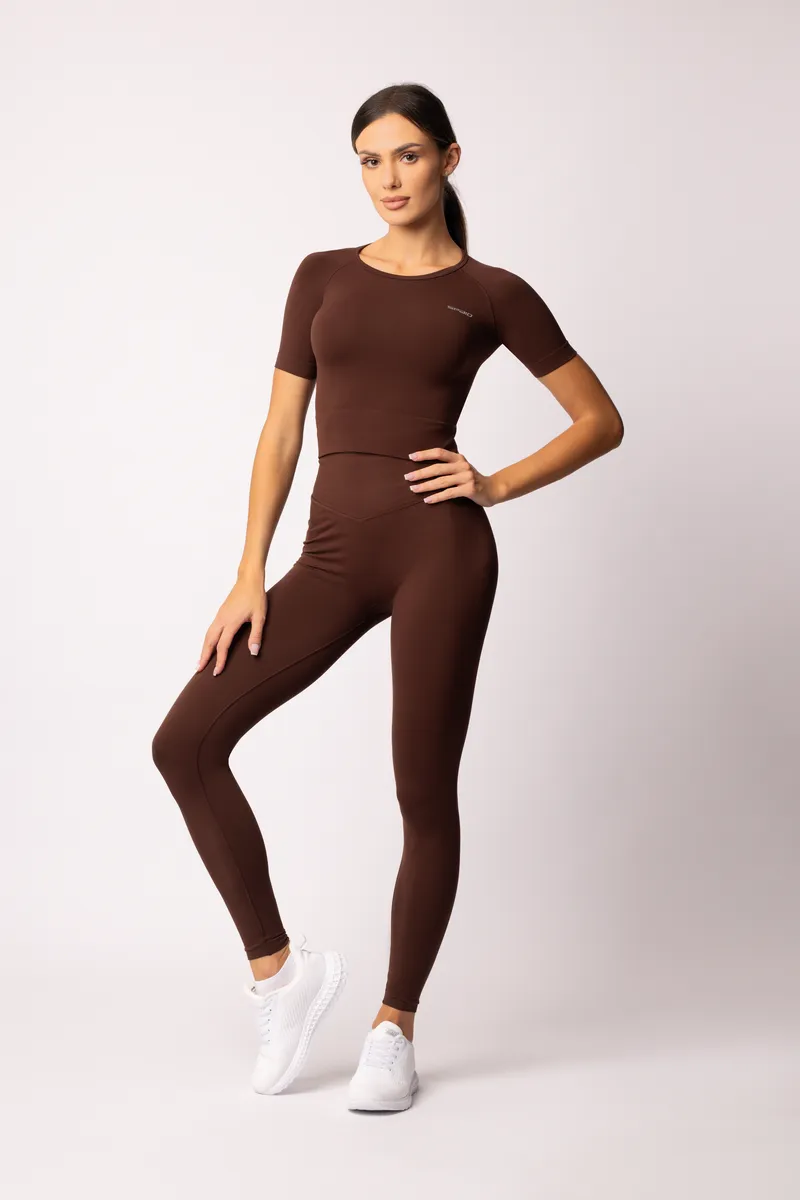 Spaio SPAIO RASHGUARD ADAPT MANICA CORTA COFFEE Saldi