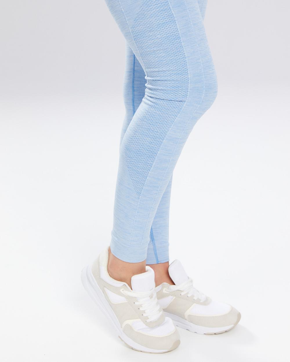 Spaio SPAIO LEGGINSY MELANGE LINCHEN BLUE 2025