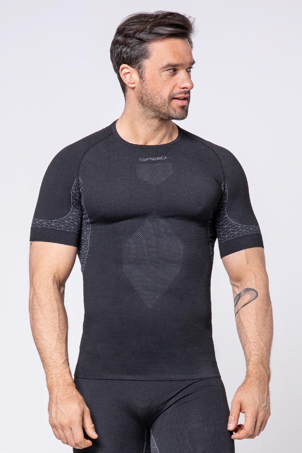 Spaio SPAIO M/C MAGLIA BREEZE UOMO NERO/GRIGIO Vendita