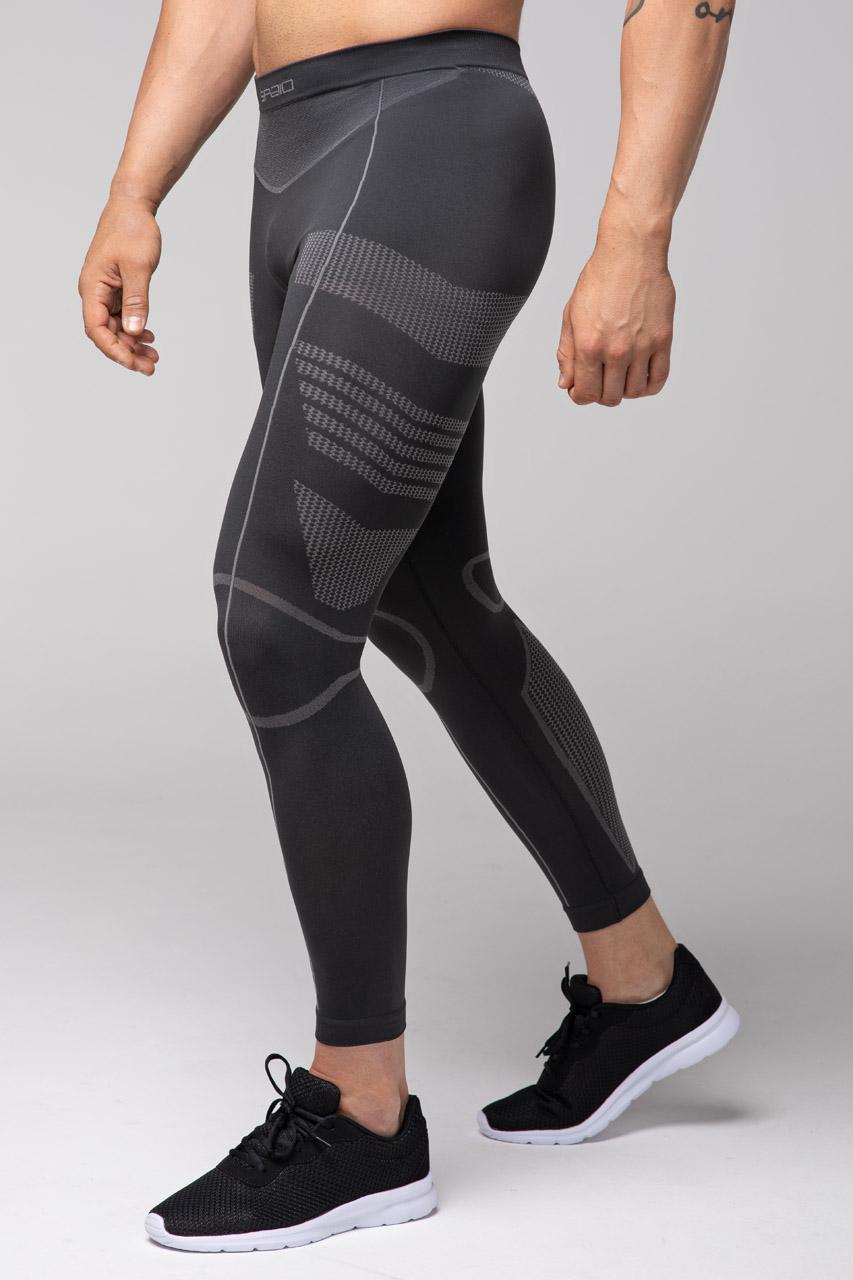 Spaio SPAIO LEGGINS TERMOATTIVI "THERMO-EVO" UOMO GRIGIO/GRIGIO CHIARO Fino Al -60%