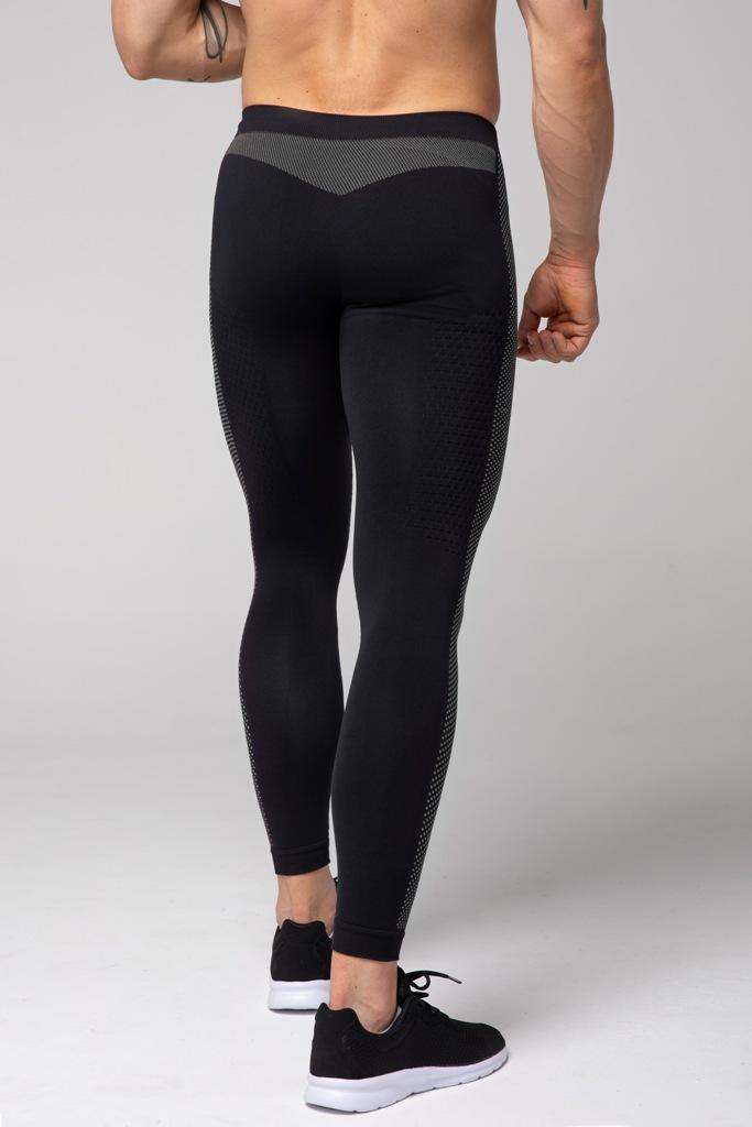 Spaio SPAIO LEGGINGS TERMOATTIVI "FIERCE" NERO/GRIGIO Prezzo Ridotto