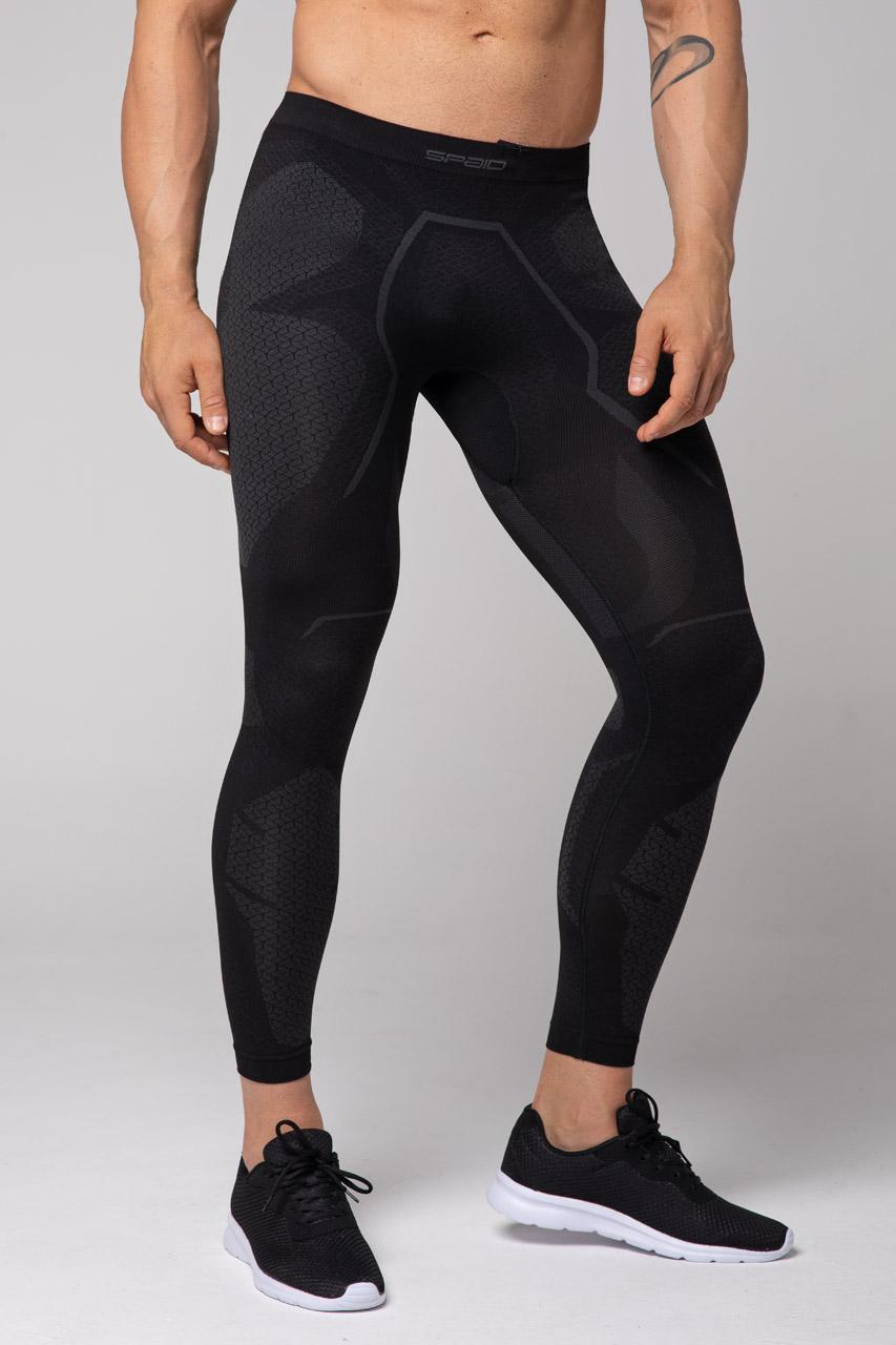 Spaio SPAIO LEGGINS TERMOATTIVI "ADRENALINE" UOMO NERO/GRIGIO Online
