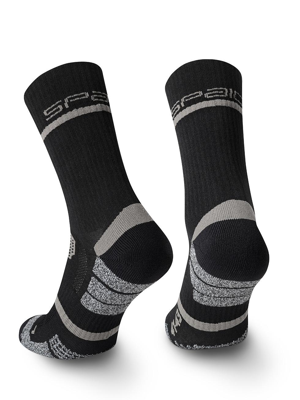 Spaio SPAIO CALZINI DA TREKKING TREKKING SOCKS ALPHA BLACK/GREY Promozione Limitata
