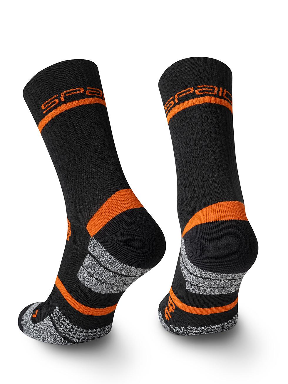 Spaio SPAIO CALZINI DA TREKKING TREKKING SOCKS ALPHA BLACK/ORANGE Affare Del Giorno