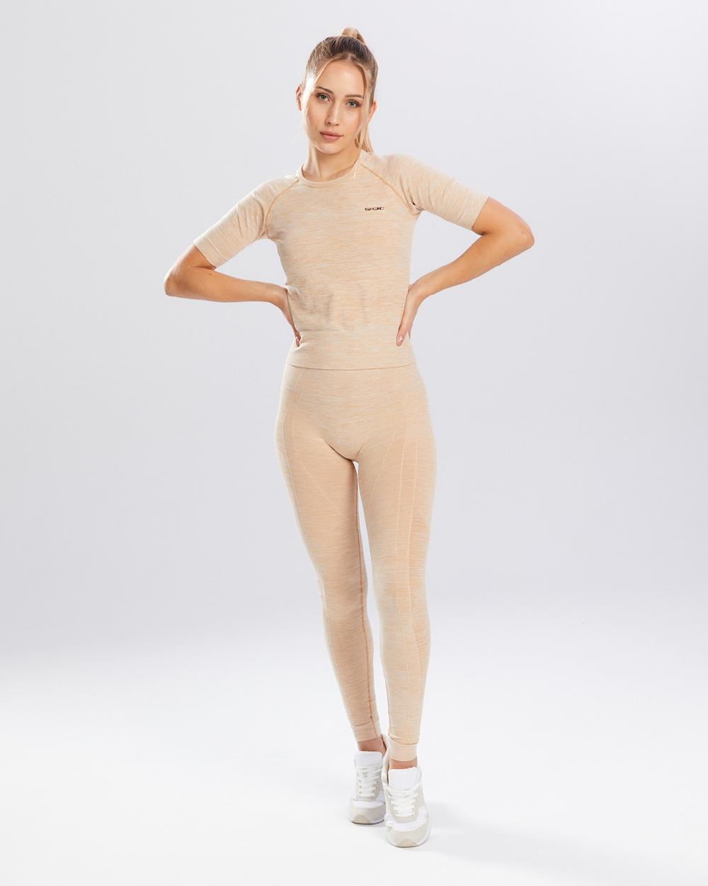 Spaio SPAIO RASHGUARD MELANGE MANICHE CORTE ICED COFFEE Convenienza