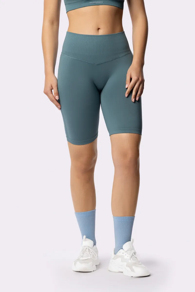 Spaio SPAIO ADAPT BIKER SHORTS CHARRED BLUE Economico